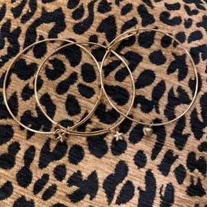 3 bangle bracelets